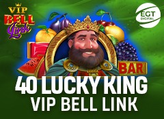 40 Lucky King VIP Bell Link 